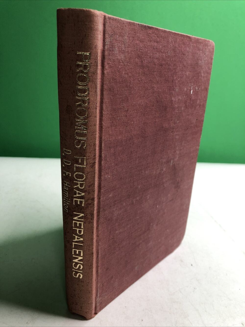 Prodromus Florae Nepalensis by D. D. Franciscus Hamilton & David Don 1825 HC